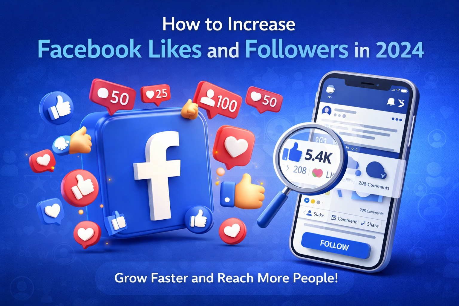 How to Increase Facebook Likes and Followers in 2024