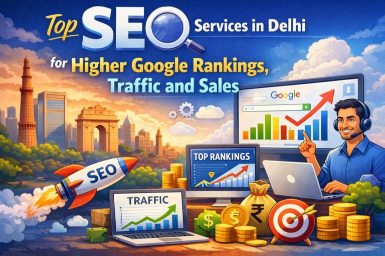 Top SEO Services in Delhi for Higher Google Rankings, Traffic and Sales