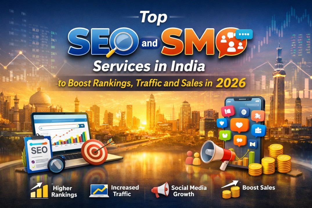 Top SEO and SMO Services in India to Boost Rankings, Traffic and Sales in 2026
